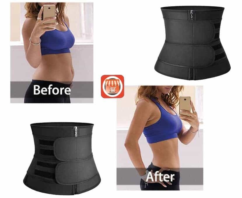 Ceinture de Ventre Plat, Amincissante Serre Taille Corset Minceur Homme &  Femme Sculptant Brûleur de Graisse