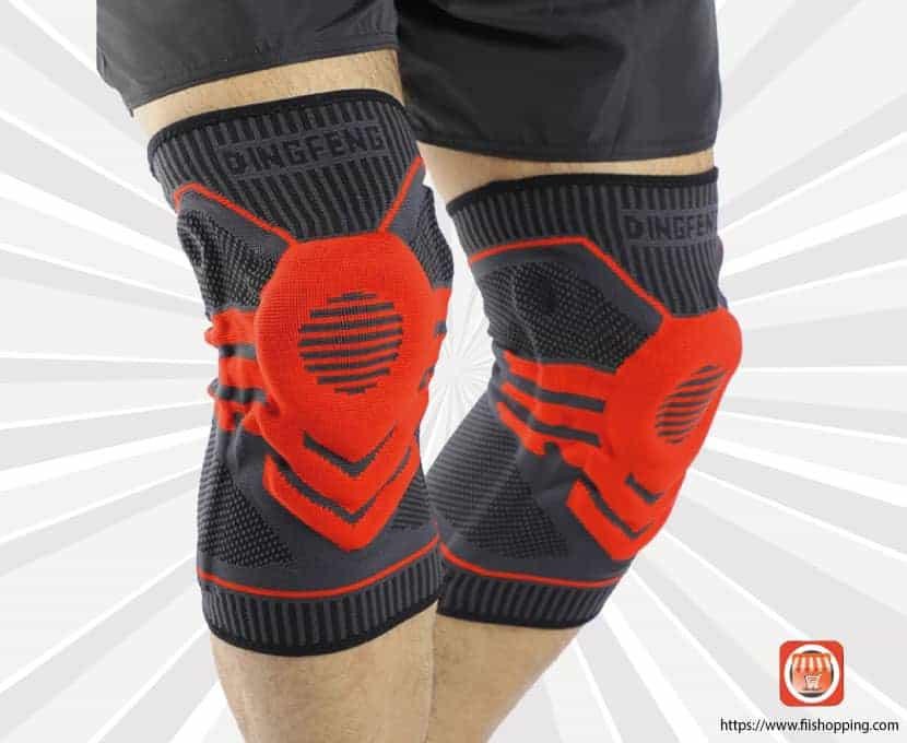 Genouillère en Silicone pour le Sport, manchon de genou